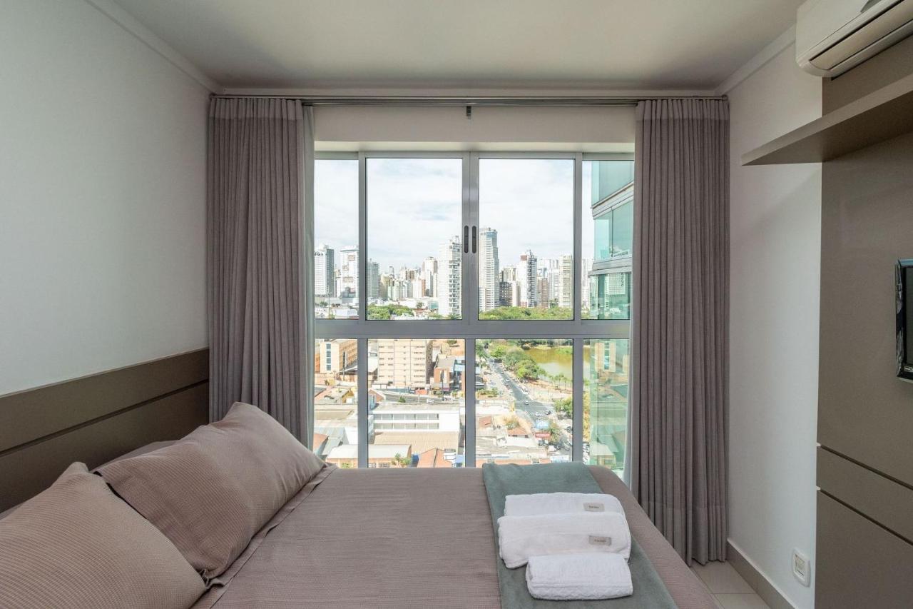 Apartamento De 1 Quarto Com Vista Para O Parque Vaca Brava E Com Jacuzzi No Setor Bueno - El1802 Goiânia Zewnętrze zdjęcie