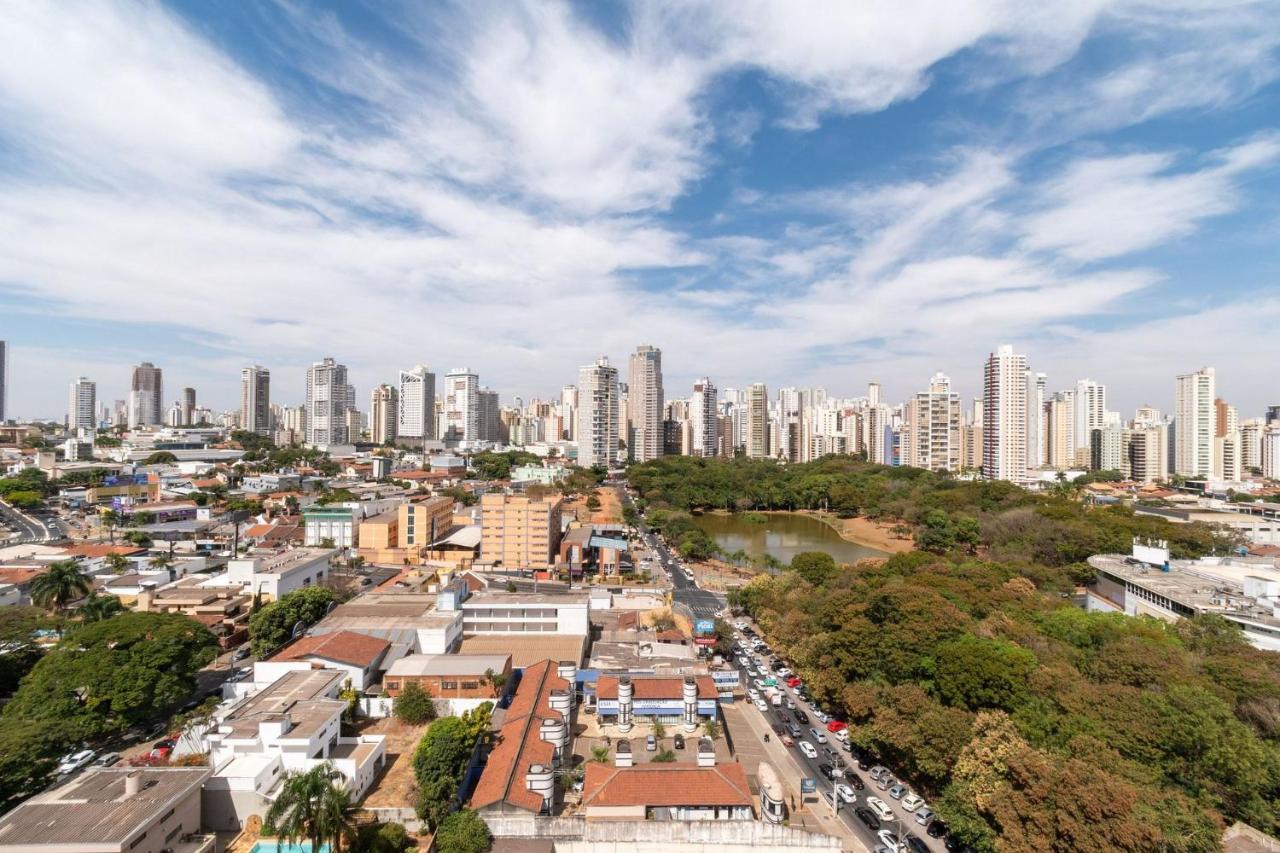 Apartamento De 1 Quarto Com Vista Para O Parque Vaca Brava E Com Jacuzzi No Setor Bueno - El1802 Goiânia Zewnętrze zdjęcie