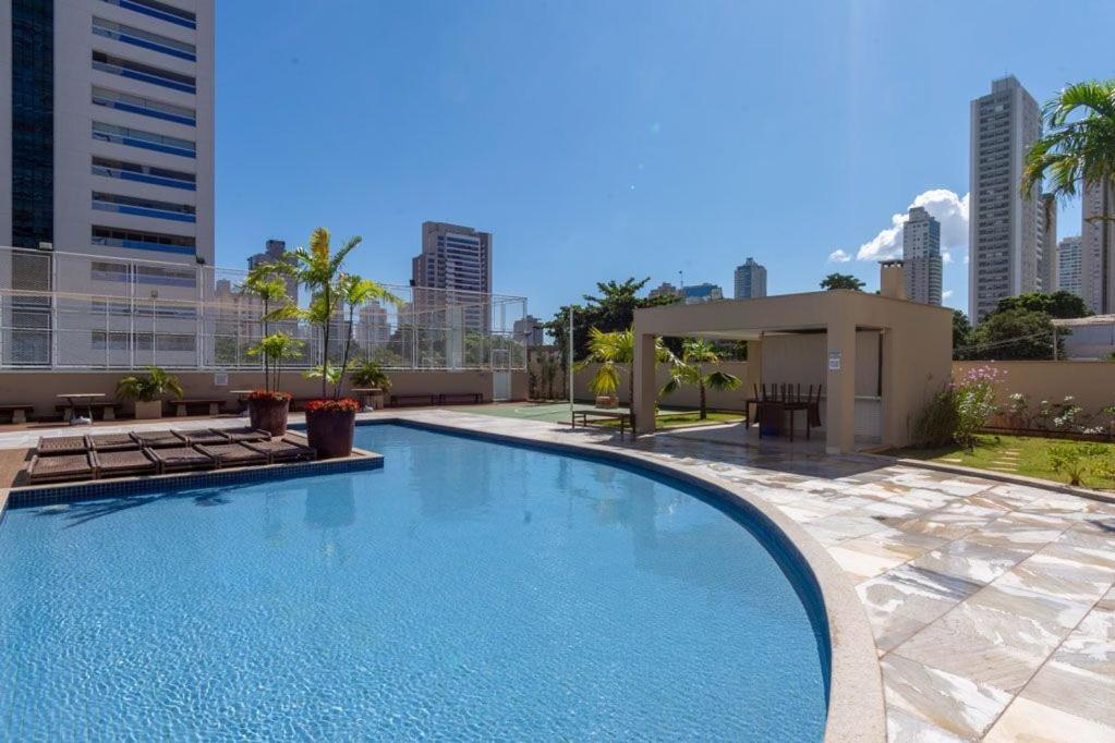 Apartamento De 1 Quarto Com Vista Para O Parque Vaca Brava E Com Jacuzzi No Setor Bueno - El1802 Goiânia Zewnętrze zdjęcie