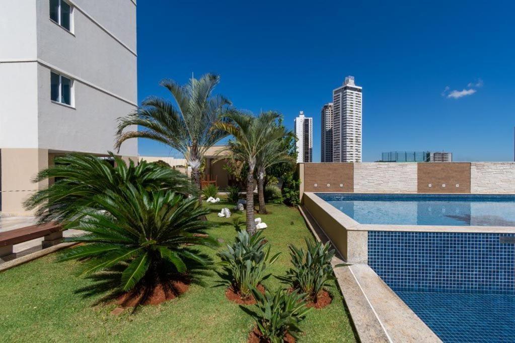 Apartamento De 1 Quarto Com Vista Para O Parque Vaca Brava E Com Jacuzzi No Setor Bueno - El1802 Goiânia Zewnętrze zdjęcie